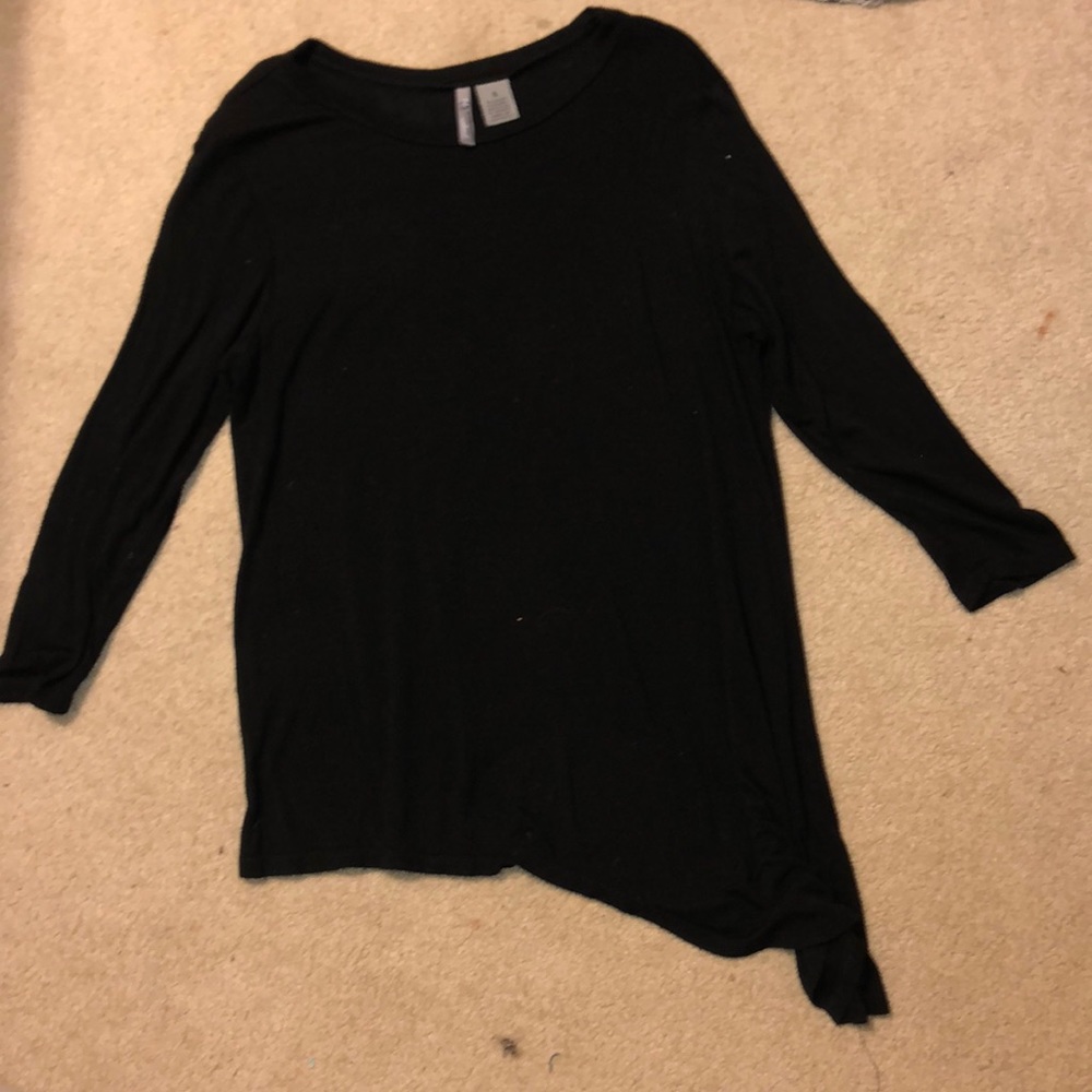 Black long sleeve shirt